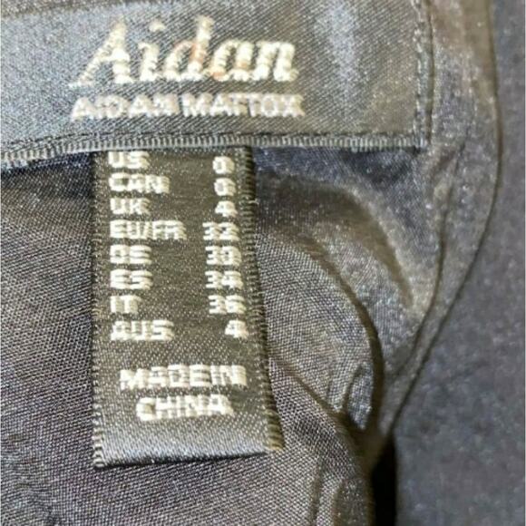 Aidan by Aidan Mattox Jacquard High Low Dress - Picture 8 of 10